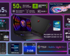 Gamingowy laptop MSI Raider GE78 HX został zaprezentowany na targach CES 2023 (image via MSI)