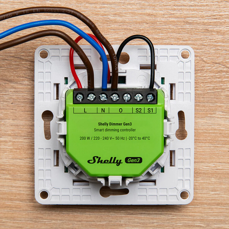 Shelly Dimmer Gen4 (źródło obrazu: Shelly)