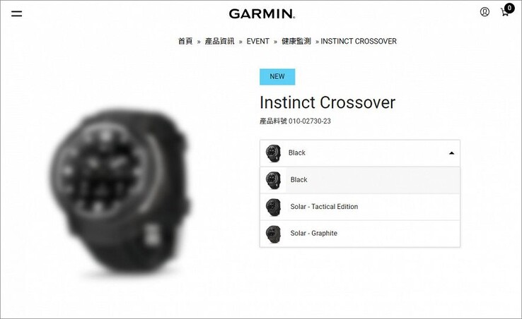 Hybrydowy smartwatch Garmin Instinct Crossover. (Źródło obrazu: Garmin via Fitness Tracker Test)