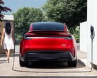 Ładowanie Tesla Model Y.