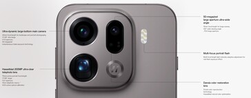 Specyfikacja aparatu Oppo Find X9 Pro.