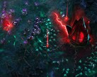 Ilustracja przedstawiająca bitwę w grze „Age of Darkness: Final Stand”.
