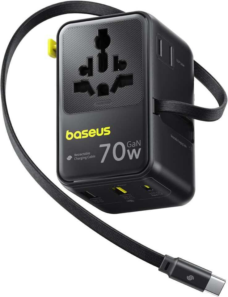 Uniwersalny adapter podróżny Baseus EnerCore CG11. (Źródło zdjęcia: Baseus)
