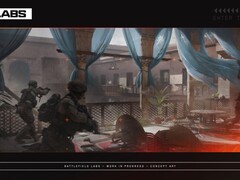 Oficjalna grafika koncepcyjna dla Battlefield 6 od Battlefield Labs. (Źródło obrazu: EA)