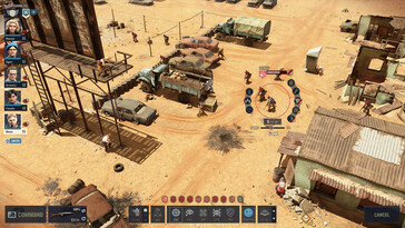 Na zdjęciu: zrzut ekranu z rozgrywki z gry „Jagged Alliance 3”.