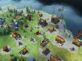 Zdjęcie przedstawiające wioskę w grze „Northgard: Definitive Edition”.