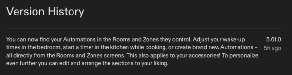 Informacje o wydaniu aplikacji Philips Hue w wersji 5.61
