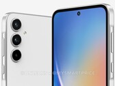 Po Galaxy A15, Galaxy A35 najwyraźniej również ma wybrzuszenie na ramie. (Źródło obrazu: @OnLeaks / MySmartPrice)