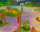W Story of Seasons: Grand Bazaar, gracze muszą przywrócić dobrobyt w Zephyr Town poprzez uprawę roli, hodowlę zwierząt, wytwarzanie towarów i ich sprzedaż. Na zdjęciu - migawka ze zwiastuna gry. (Źródło obrazu: Marvelous Europe/YouTube)