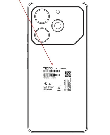 Tecno LI9 stanowi dość przekonujący argument za uruchomieniem go jako Pova 6 Pro podczas rejestracji FCC. (Źródło: FCC via MySmartPrice)