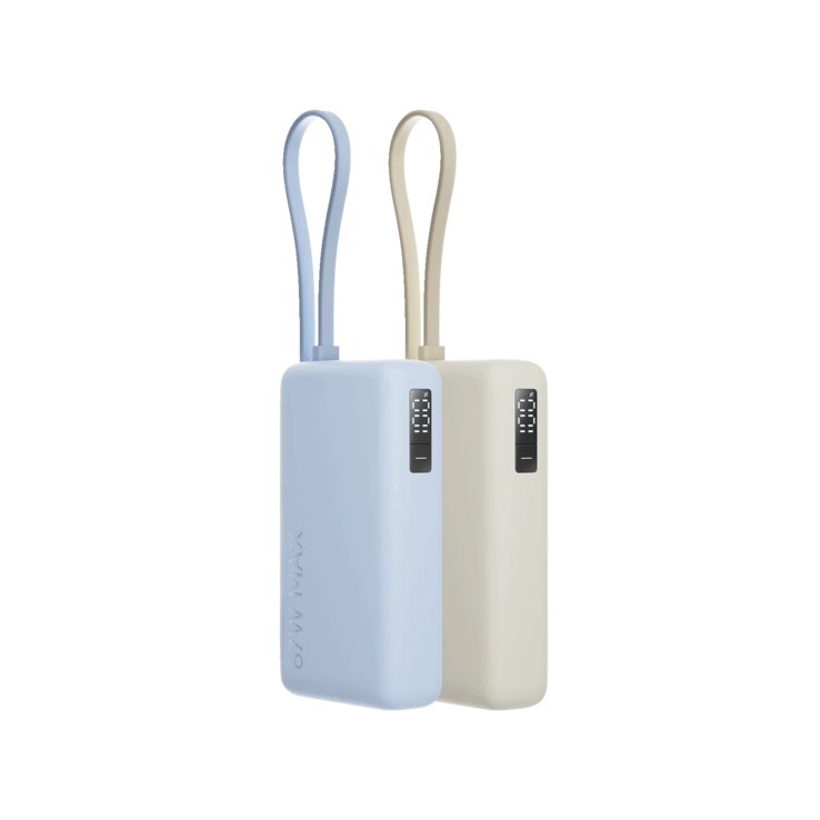 Xiaomi 67W Power Bank 10000 (zintegrowany kabel). (Źródło obrazu: Xiaomi)