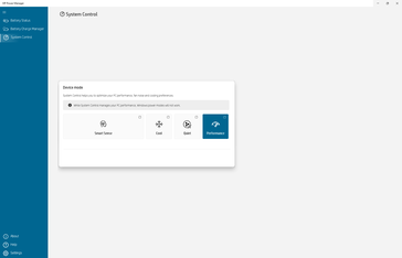 Ustawienia programu HP Power Manager