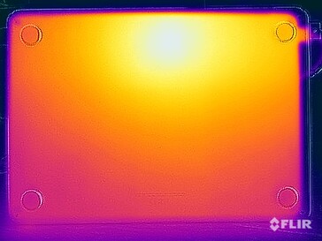 Test naprężeń temperatury powierzchni (dół)