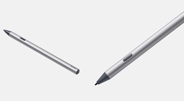 Rysik Boox InkSense Plus jest dłuższy i cięższy, ale ma mniejszą stalówkę. (Źródło zdjęcia: Boox)