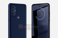 Motorola 'Maui' ma prosty design z grubymi ramkami wyświetlacza (Źródło obrazu: 91mobiles)