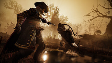 Obraz przedstawiający istotę w GreedFall.