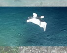 Obraz robota na dnie oceanu (źródło obrazu: zespół badawczy; edytowane)