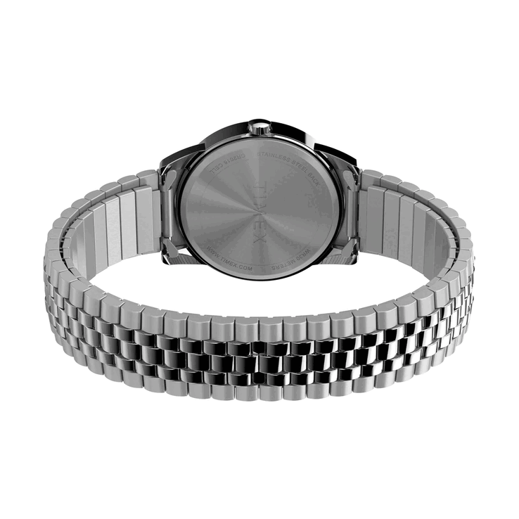 Zegarek Timex Easy Reader TW2V40000UJ jest wyposażony w bransoletę ze stali nierdzewnej
