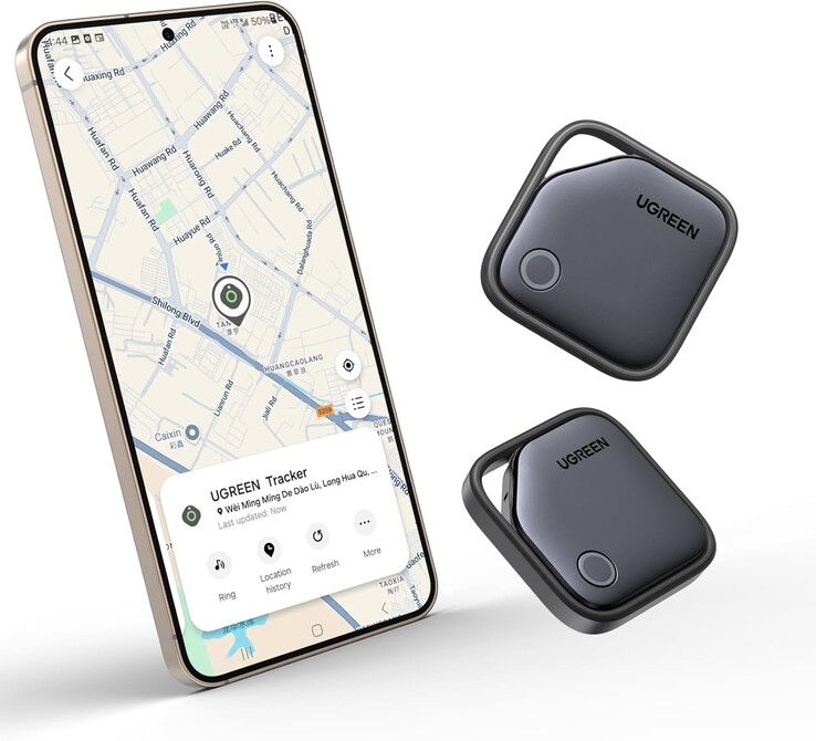Ugreen FineTrack S współpracuje z aplikacją Samsung SmartThings Find (na zdjęciu). (Źródło zdjęcia: Ugreen via Amazon)