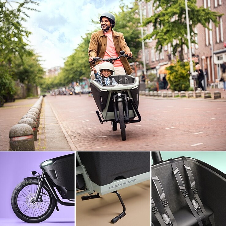 Urban Arrow FamilyNext Pro ma teraz elegancki, zaokrąglony design (źródło zdjęcia: Urban Arrow)