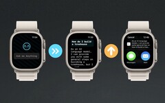 Możliwe jest teraz korzystanie z ChatGPT na zegarku Apple. (Źródło obrazu: Hidde van der Ploeg)