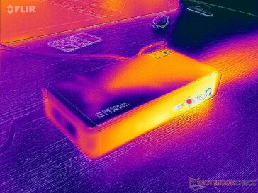 Stres Prime95 (po lewej)