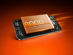 Model Realme P4x 4G jest wyposażony w baterię o pojemności 8 000 mAh.