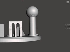 Pomiar 6 mm fasety Scanbench w programie MeshMixer