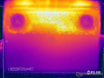 Temperatura powierzchni na dole (test warunków skrajnych)