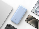 Power Bank Anker (20K, 87W, wbudowany kabel USB-C) w kolorze Misty Blue
