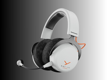 Widok z boku Beyerdynamic MMX 150 w kolorze białym (źródło zdjęcia: Beyerdynamic PR)