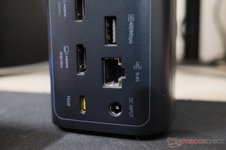 W urządzeniu RD1 Pro znajdują się dwa porty HDMI: jeden obsługujący rozdzielczość 4K przy częstotliwości 120 Hz, a drugi – 4K przy częstotliwości 60 Hz.