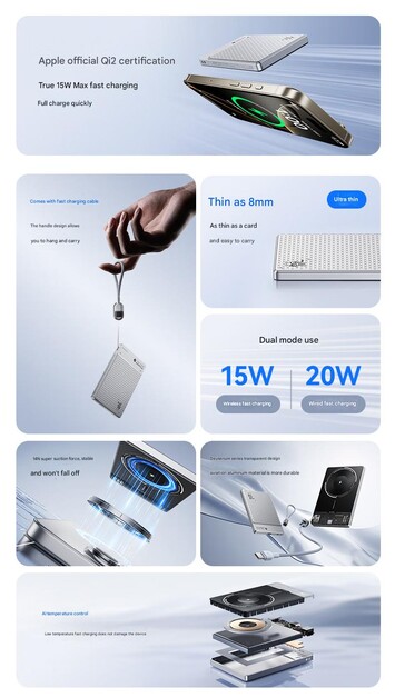 Główne zalety modelu o pojemności 5000 mAh (źródło obrazu: RedMagic - przetłumaczone maszynowo)