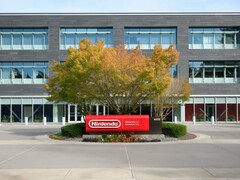 Zdjęcie przedstawia siedzibę Nintendo of America w Redmond w stanie Waszyngton