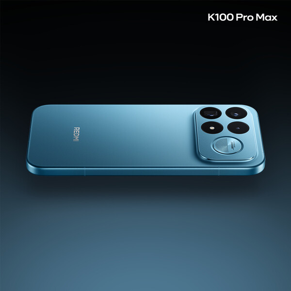 Xiaomi K100 Pro Max w kolorze Wind Chaser Blue.
