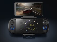 Retroid Dual Screen Add-on ma 5,5-calowy wyświetlacz dotykowy AMOLED. (Źródło obrazu: Retroid)