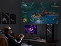 Okulary ROG Xreal R1 wyposażone są w wyświetlacz mikro-OLED o rozdzielczości 1080p i częstotliwości odświeżania 240 Hz