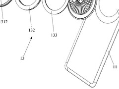 Fragment nowego patentu Huawei. (Źródło zdjęcia: Digital Chat Station via Weibo)