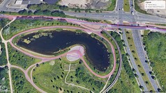 GNSS-Test-Ride: Jezioro