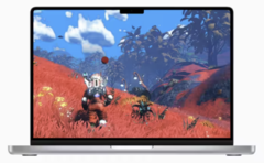 Gry AAA, takie jak No Man's Sky, obsługują MetalFX na komputerach Mac, ale pierwotnie obsługiwały również technologię AMD FSR na komputerach PC. (Zdjęcie: Apple)