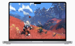 Gry AAA, takie jak No Man&#039;s Sky, obsługują MetalFX na komputerach Mac, ale pierwotnie obsługiwały również technologię AMD FSR na komputerach PC. (Zdjęcie: Apple)