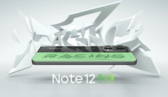 Xiaomi przyozdobiło model Redmi Note 12 Racing Edition w odcieniu lurid green. (Źródło zdjęć: Xiaomi)