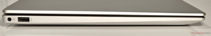 Po lewej: gniazdo audio combo 3,5 mm, USB typu A 5 Gb/s