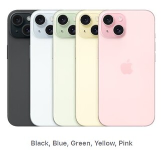 iPhone 15. (Źródło obrazu: Apple)