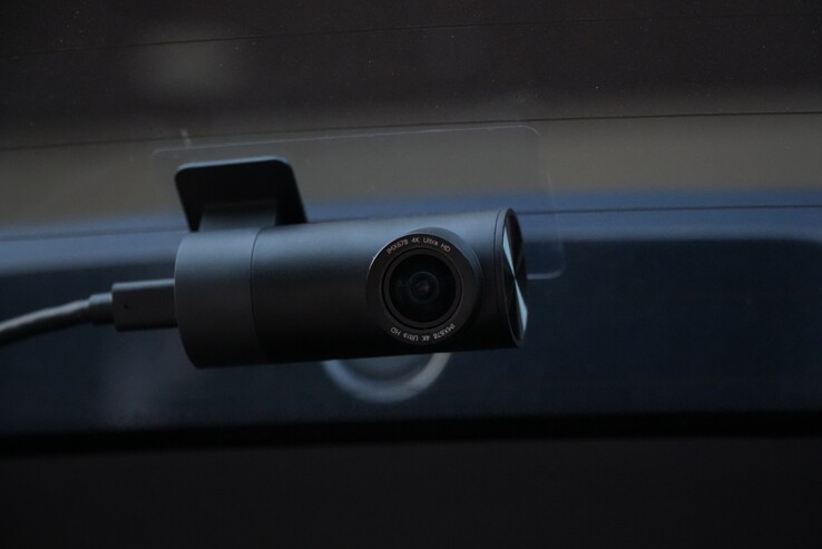 Tylna kamera 70mai 4K T800 zapewnia wideo 4K 3840 x 2160p przy 30 klatkach na sekundę (źródło obrazu: Abhinav Fating/Notebookcheck)