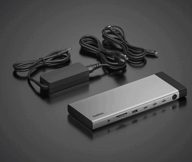 Nowa stacja dokująca Belkin 14 w 1 z interfejsem Thunderbolt 5.