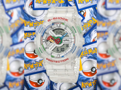 Nowy zegarek powstały w ramach współpracy Casio i Pokémon posiada małą tarczę pomocniczą, której styl nawiązuje do Poké Balla.