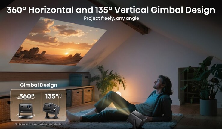 Potrójny projektor laserowy Hisense C3 4K