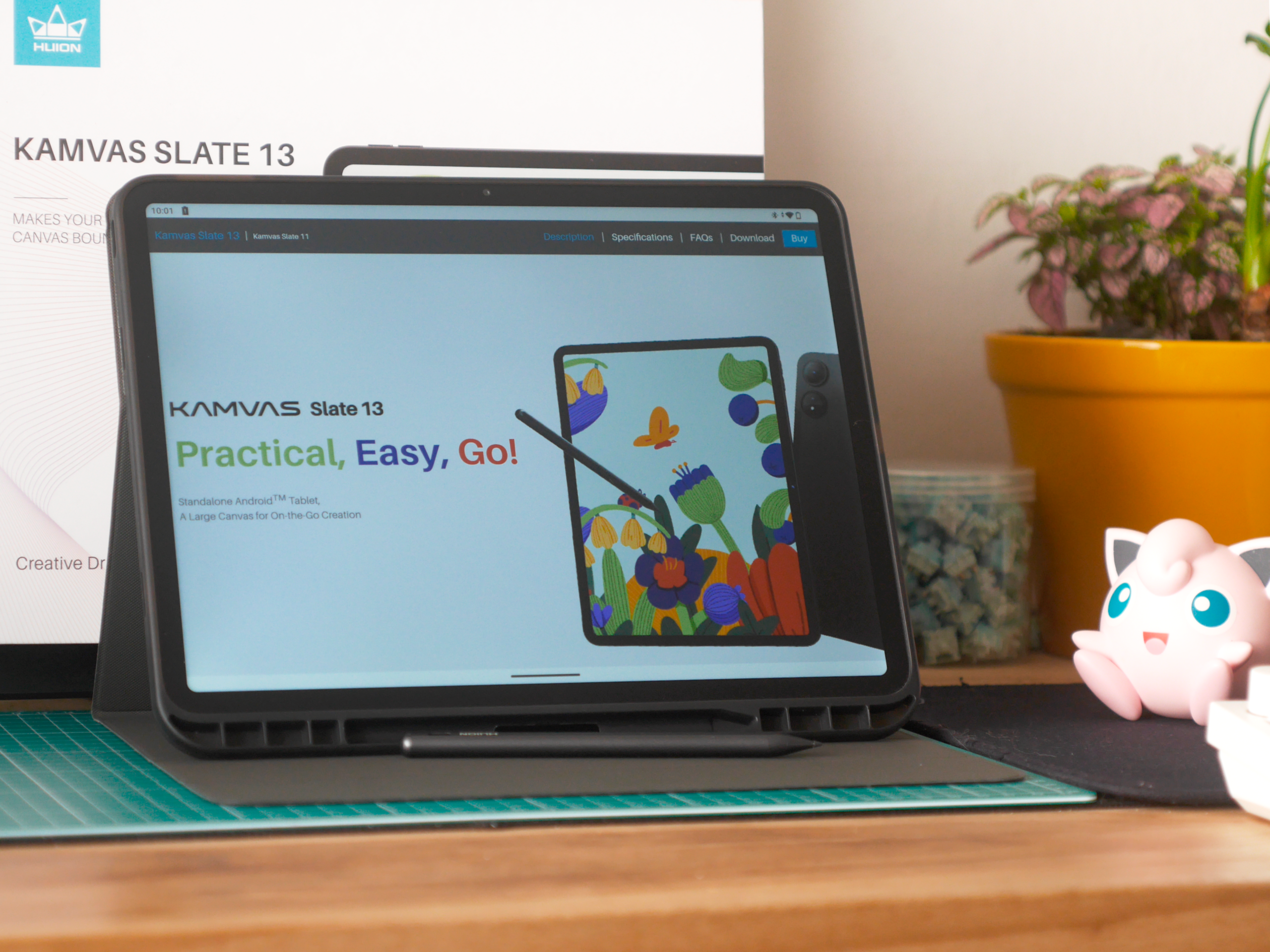 Recenzja Huion Kamvas Slate 13 hands on