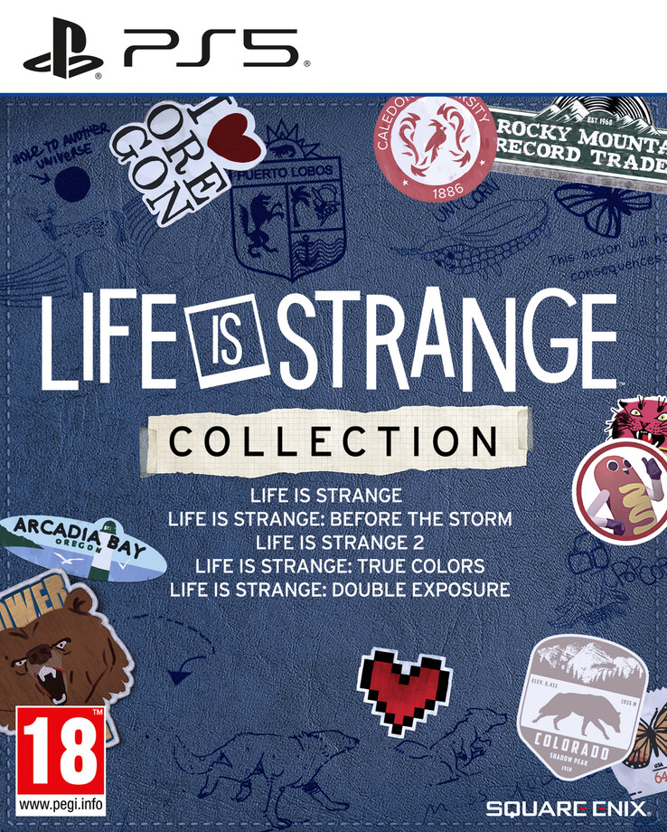 Zdjęcie pudełka Life is Strange Collection na PS5. (Źródło obrazu: Square Enix) 